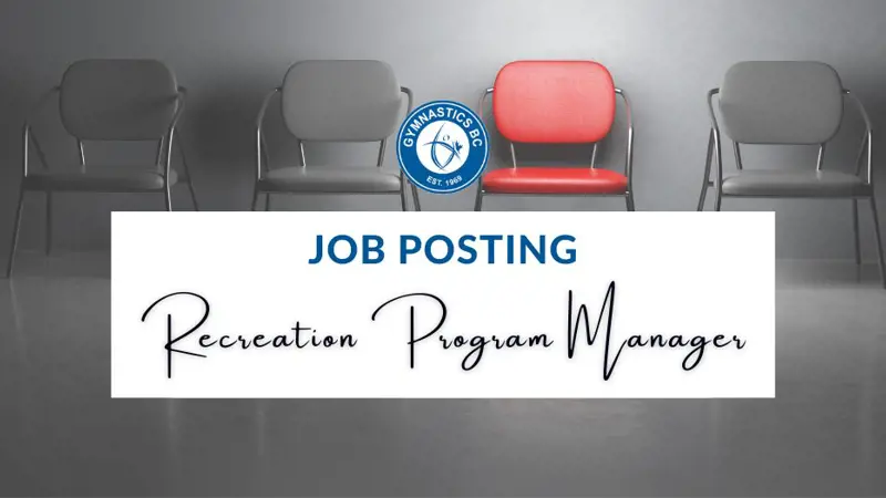 Recrwation Program Manager Gymnastics for all | Gymnastics BC